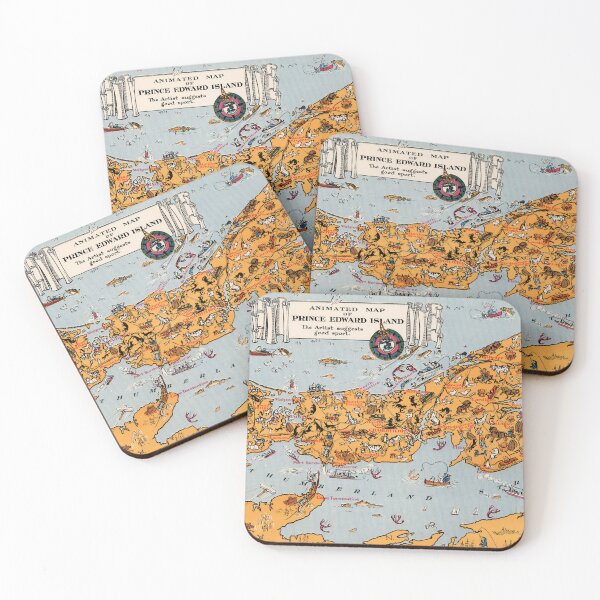 Item preview, 1929 Vintage Map of Prince Edward Island designed and sold by Gin  Neko.