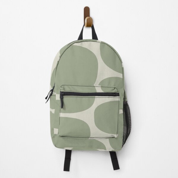 Item preview, Modernist Spots 250 Sage Green and Beige designed and sold by tonymagnerart.