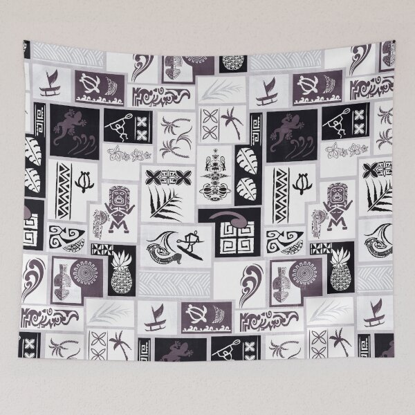 Item preview, Vintage Samoan Tribal Tapa Artboard 0082 designed and sold by sunnthreads.