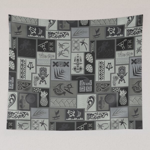Item preview, Vintage Samoan Tribal Tapa Artboard 0083 designed and sold by sunnthreads.