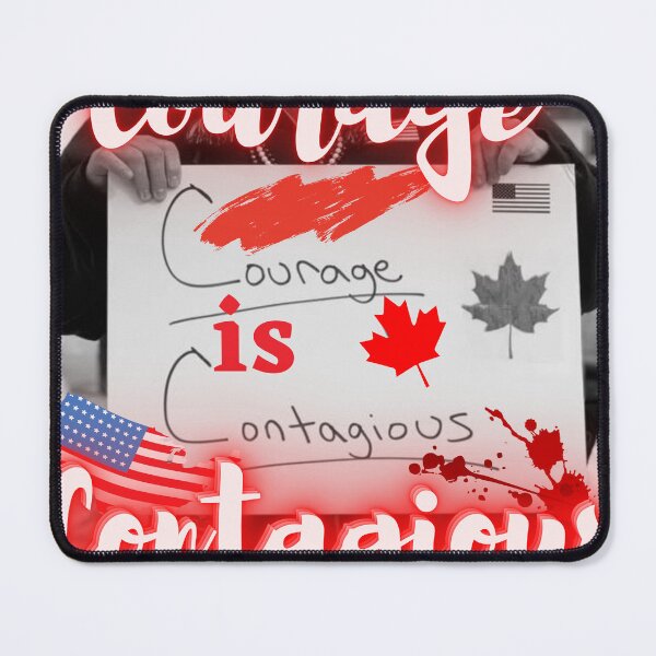 Item preview, Courage is Contagious designed and sold by Swaggaville.