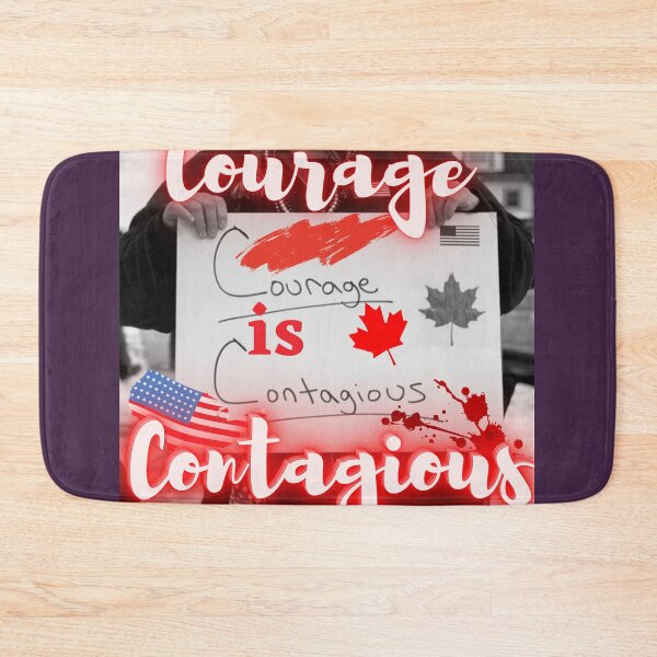 Item preview, Courage is Contagious designed and sold by Swaggaville.