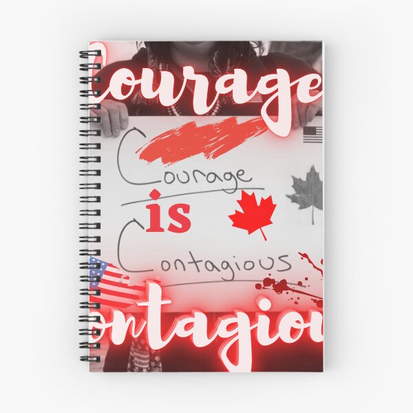 Item preview, Courage is Contagious designed and sold by Swaggaville.