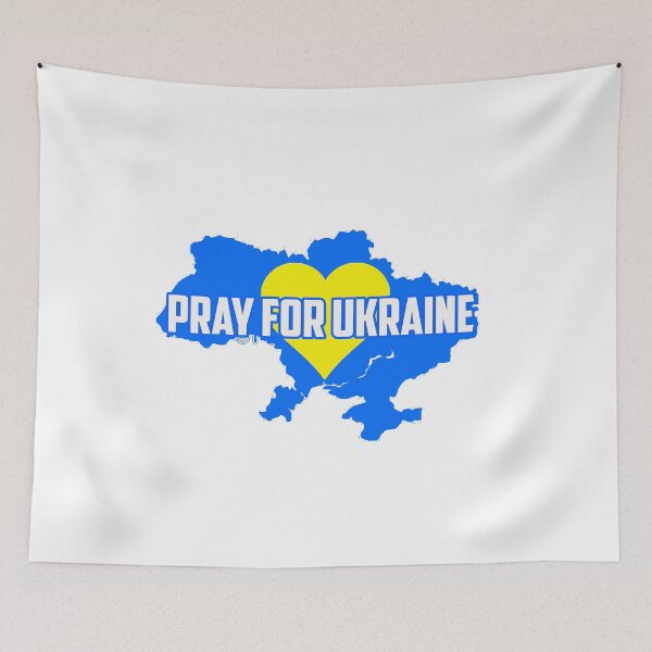Item preview, Pray for Ukraine  designed and sold by CattlettArt.