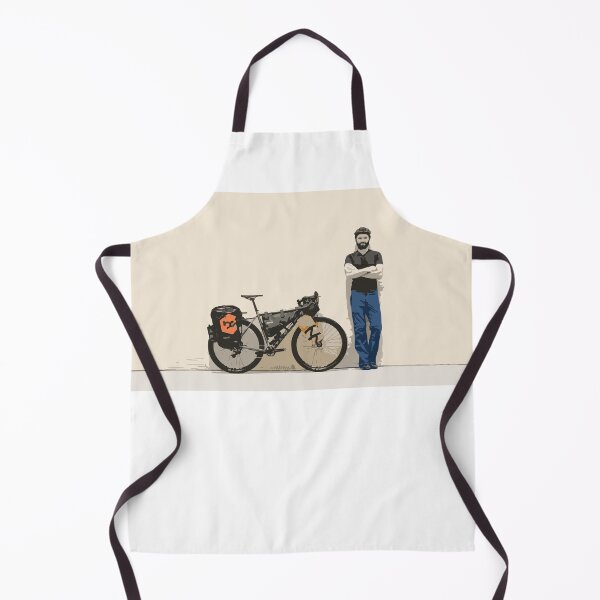 Item preview, Color Traveller Solo Bikepacking gravel bike solo travel travelling by bike bikepacker designed and sold by angelpardo.