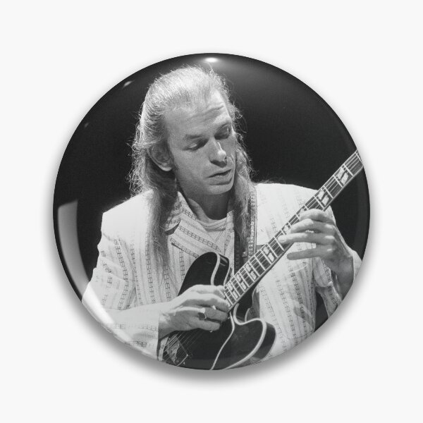 Item preview, Steve Howe BW Photograph designed and sold by ConcertImages.