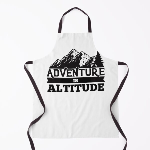 Item preview, Adventure is Altitude Camping, Hiking, Mountain Climbing, Thrill Seeker designed and sold by FazCreations.