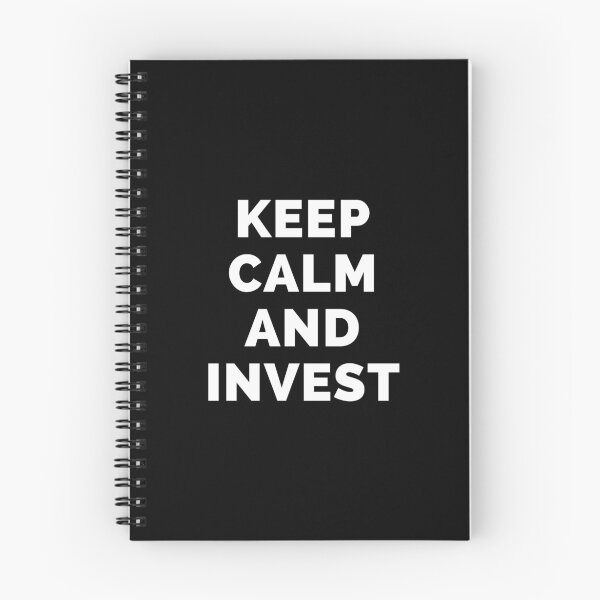 Item preview, Keep Calm And Invest - Black And White Simple Font - Funny Meme Sarcastic Satire - Self Inspirational Quotes - Inspirational Quotes About Life and Struggles designed and sold by ExploreTheStore.