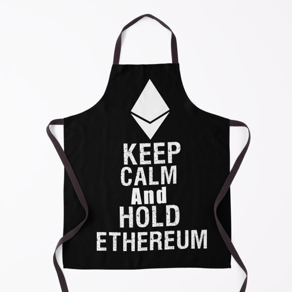 Item preview, keep calm and hold Ethereum designed and sold by azzeddine ⭐⭐⭐⭐⭐.