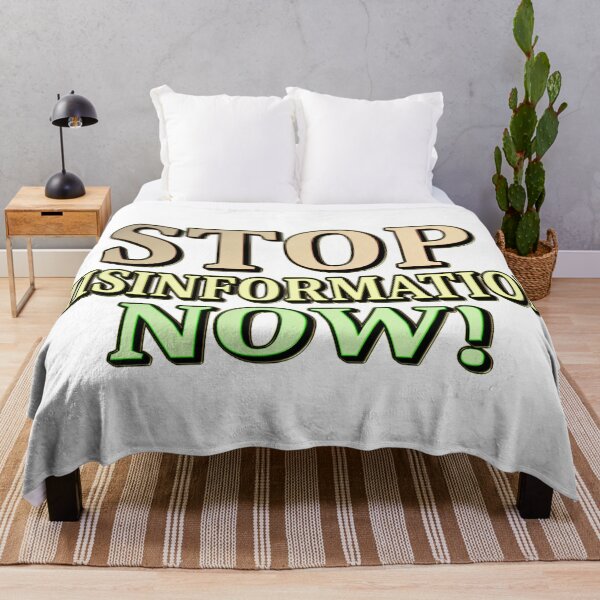 Item preview,  "STOP MISINFORMATION" Cute Design. Buy Now designed and sold by Health And Fitness Posts e-Store.
