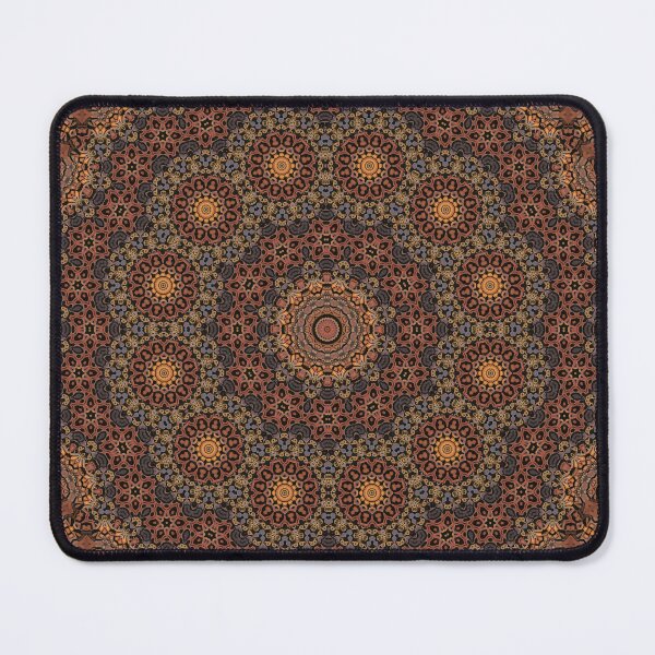 Item preview, Copper Gold Iron Mandala designed and sold by DiscoGypsyFish.