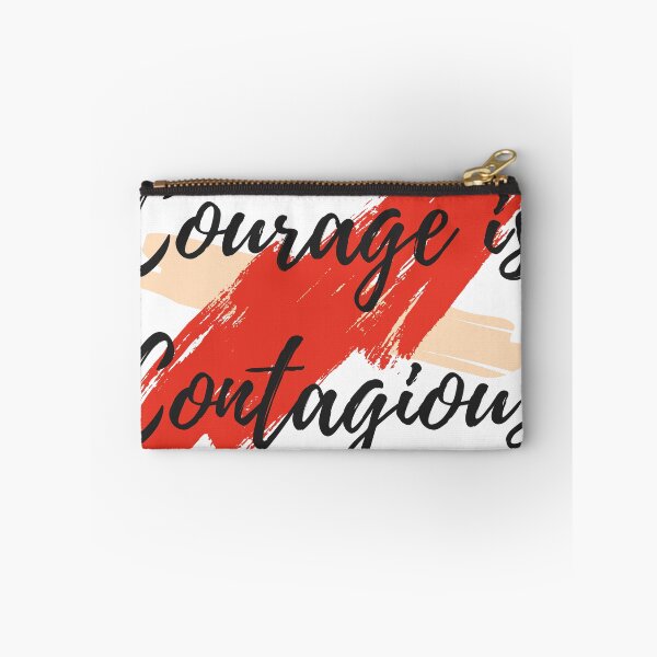 Item preview, Courage is Contagious - Stylish T-Shirt designed and sold by Swaggaville.