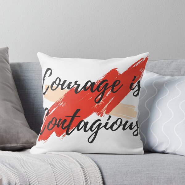 Item preview, Courage is Contagious - Stylish T-Shirt designed and sold by Swaggaville.