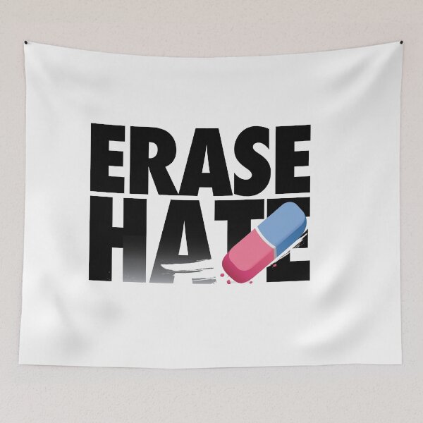Item preview, ERASE HATE designed and sold by Toygami.