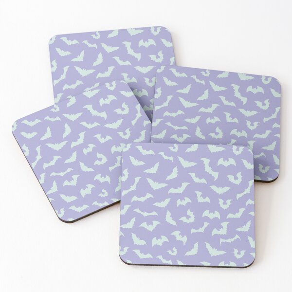 Item preview, Pastel goth lilac green bats designed and sold by GriffyPrints.