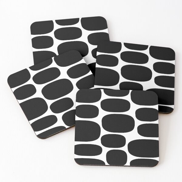Item preview, Modernist Spots 253 Black and White designed and sold by tonymagnerart.