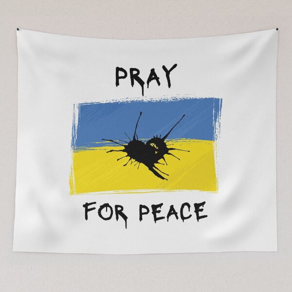 Item preview, Pray for peace | Ukraine | Russia | Putin | War designed and sold by S-and-W-4ever.