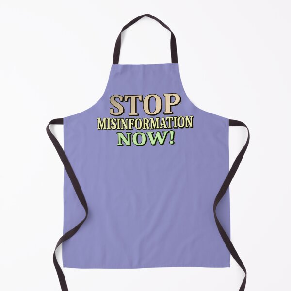 Item preview, "STOP MISINFORMATION" Cute Design. Buy Now designed and sold by Health And Fitness Posts e-Store.