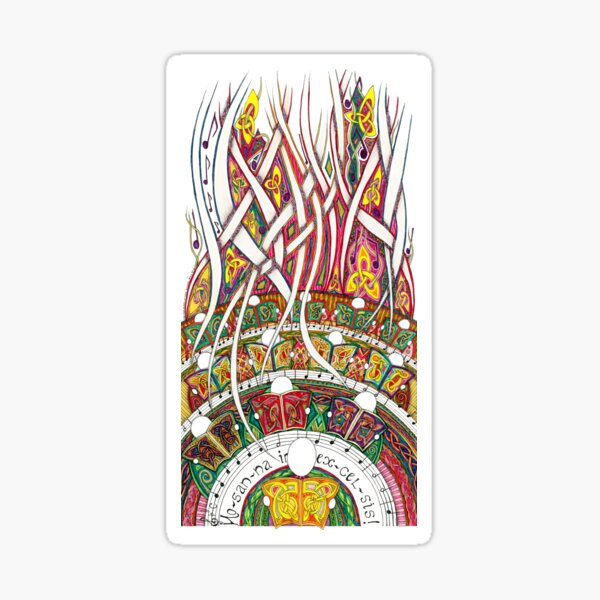 Item preview, Merrily on High designed and sold by Lindisfarne Scriptorium.