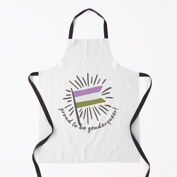Item preview, LGBTQIA Flag Genderqueer Pride Month designed and sold by StickerbashCo.
