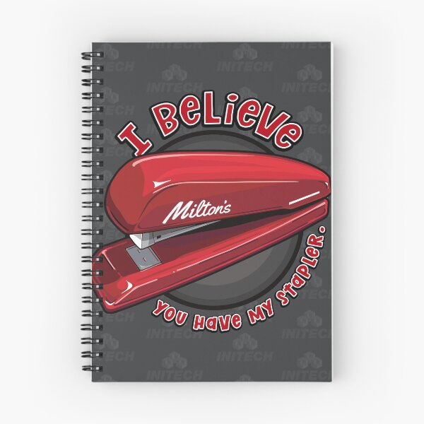 Item preview, Milton’s Red Stapler on a TPS Report -  Excuse me, I believe you have my stapler? - Inspired by Office Space designed and sold by RetroTeeStudio.