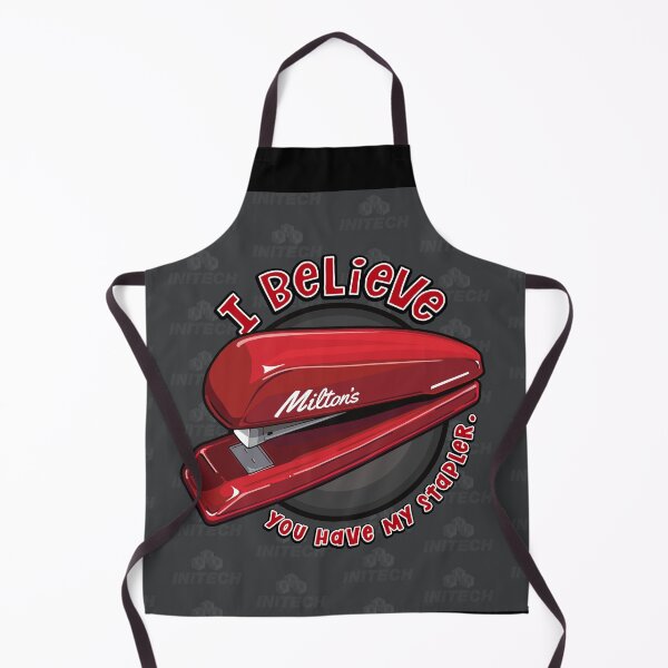 Item preview, Milton’s Red Stapler on a TPS Report -  Excuse me, I believe you have my stapler? - Inspired by Office Space designed and sold by RetroTeeStudio.