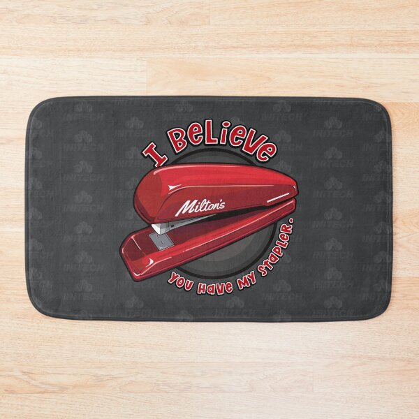 Item preview, Milton’s Red Stapler on a TPS Report -  Excuse me, I believe you have my stapler? - Inspired by Office Space designed and sold by RetroTeeStudio.