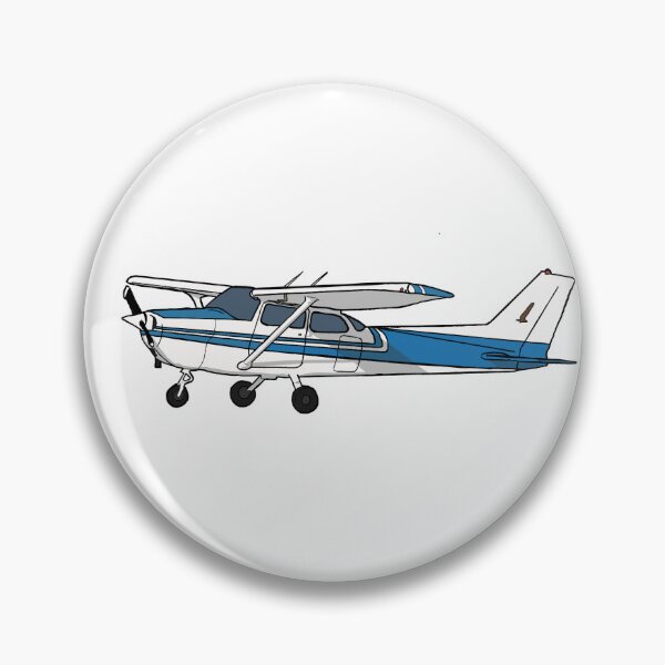 Item preview, Cessna 172M blue designed and sold by abbybowin.