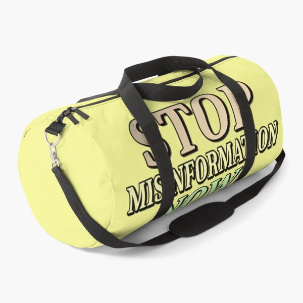 Item preview, "STOP MISINFORMATION" Cute Design. Buy Now designed and sold by Health And Fitness Posts e-Store.