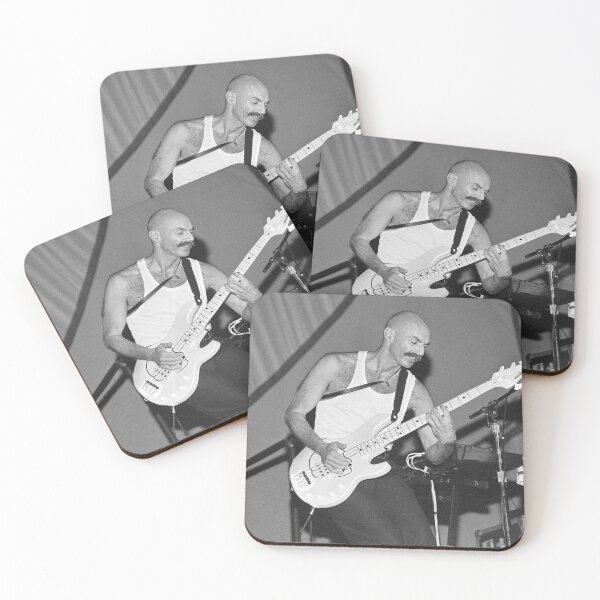 Item preview, Tony Levin BW Photograph designed and sold by ConcertImages.