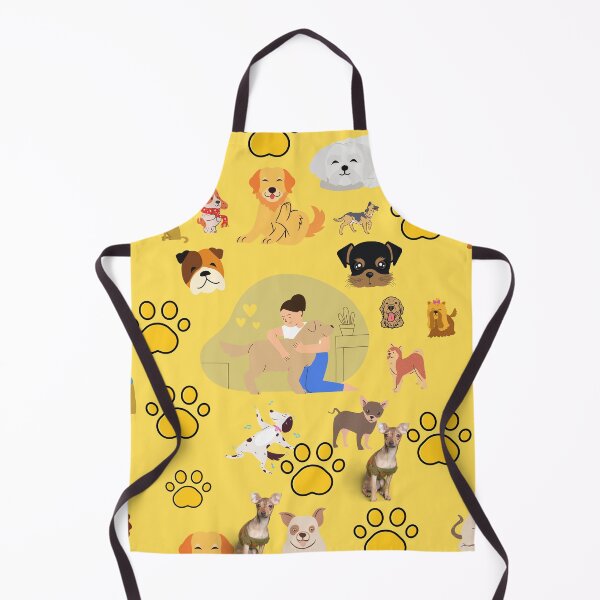 Item preview, Cute dog mum ruff Funny, pattern, A Line Dress designed and sold by Shifa19.