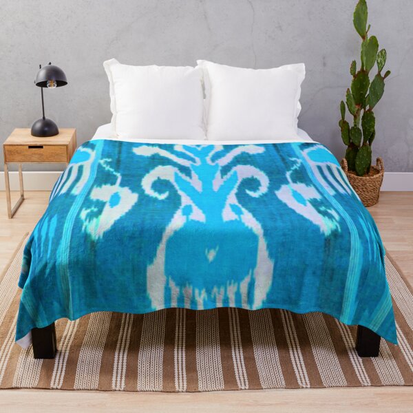Aperçu de l'œuvre Modèle de fleur de tulipe ikat ouzbek créée et vendue par LeFabriqueOuz.