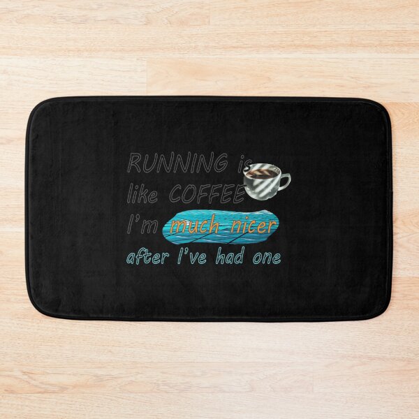 Item preview, Running Is Like Coffee I'm Much Nicer After I've Had One Classic T-Shirt designed and sold by madeleinem48.