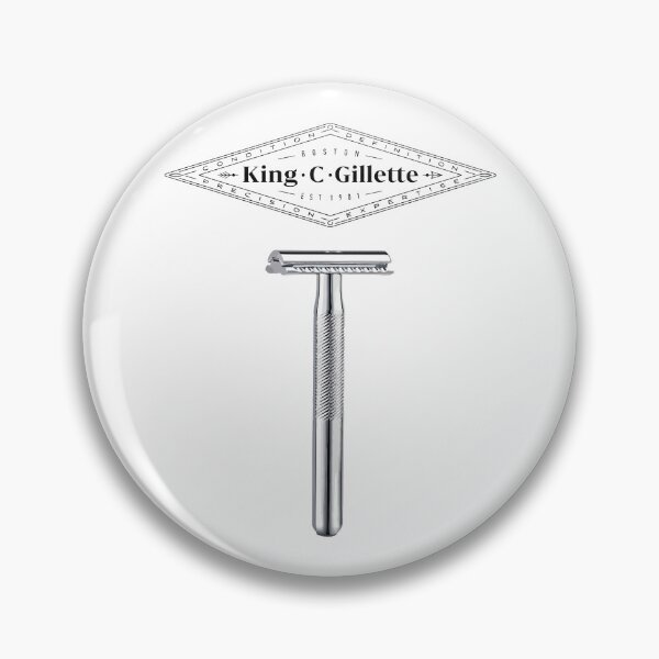 Item preview, King C Gillette Safety Razor (Light Colored Items) designed and sold by Dagoth0Ur.