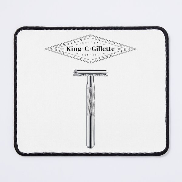 Item preview, King C Gillette Safety Razor (Light Colored Items) designed and sold by Dagoth0Ur.