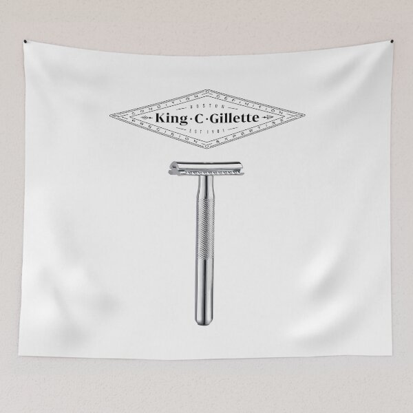 Item preview, King C Gillette Safety Razor (Light Colored Items) designed and sold by Dagoth0Ur.