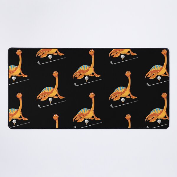 Item preview, Dinosaur Playing Golf ,Funny Good Dinosaur Golf Lovers Cute Orange Design designed and sold by pedrored369.