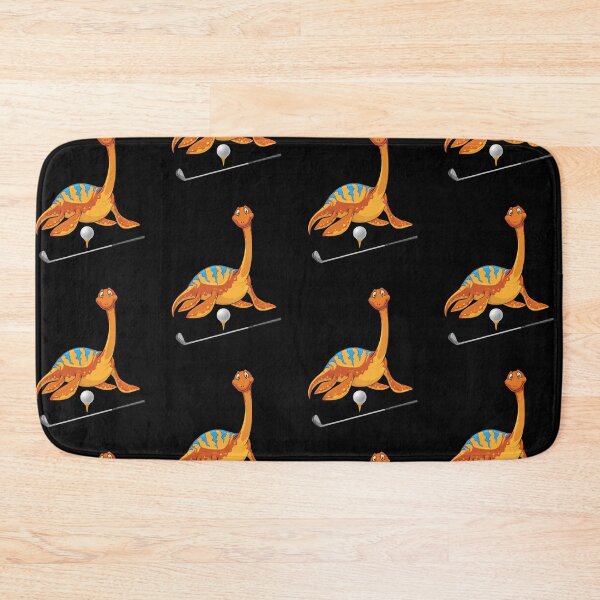 Item preview, Dinosaur Playing Golf ,Funny Good Dinosaur Golf Lovers Cute Orange Design designed and sold by pedrored369.