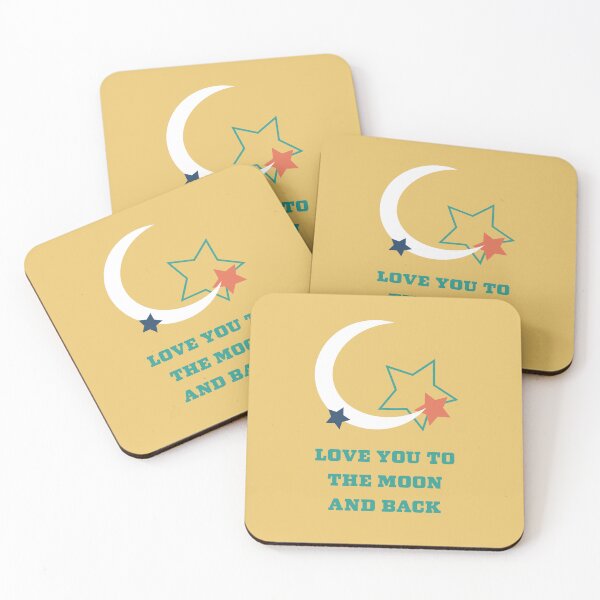 Item preview, I Love you to the Moon and Back - Space Kids - Gender Neutral Kids Designs designed and sold by Wags2015.