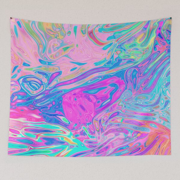 Item preview, liquify paint pastel modern art designed and sold by cutecrazytshirt.