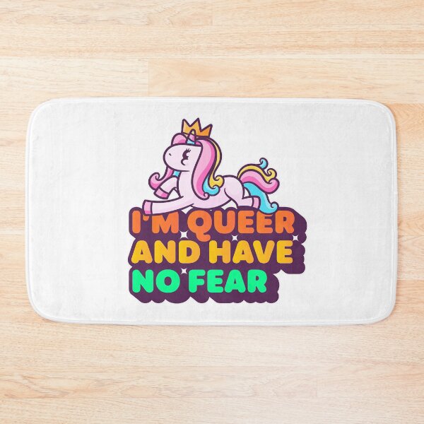 Item preview, Queer LGBT Unicorn Love Is Love designed and sold by StickerbashCo.