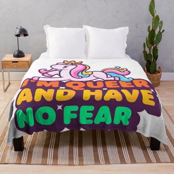 Item preview, Queer LGBT Unicorn Love Is Love designed and sold by StickerbashCo.