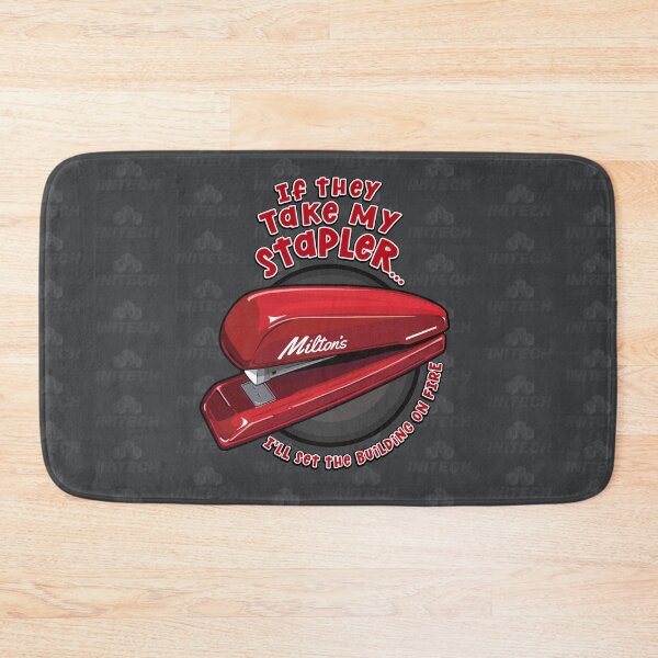 Item preview, Milton’s Red Stapler -  If They Take My Stapler I’ll Set The Building On Fire - Inspired by Office Space designed and sold by RetroTeeStudio.