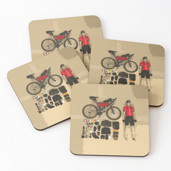 Item preview, Copy of Friends Bikepacking gravel bike solo travel travelling by bike bikepacker  designed and sold by angelpardo.