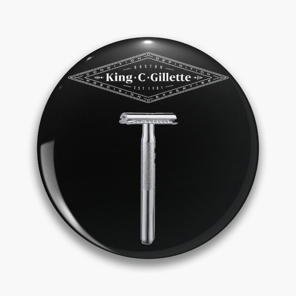 Item preview, King C Gillette Safety Razor (Dark Colored Items) designed and sold by Dagoth0Ur.