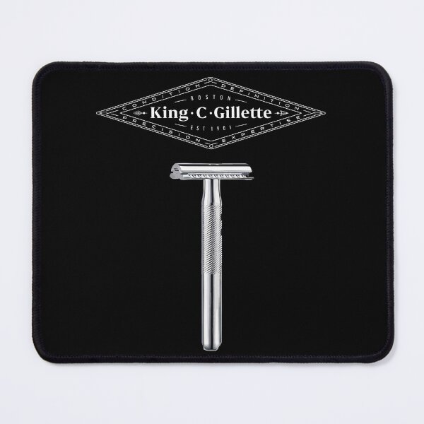 Item preview, King C Gillette Safety Razor (Dark Colored Items) designed and sold by Dagoth0Ur.