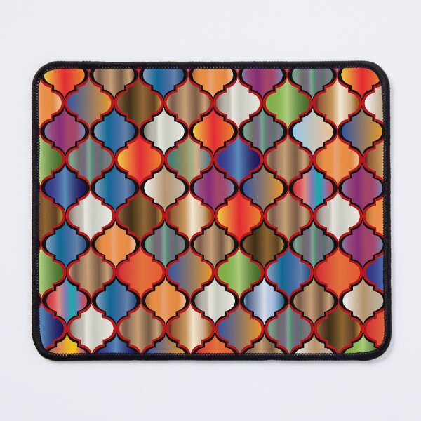 Item preview, multicolored ornamental art pattern designed and sold by ErhanArt.