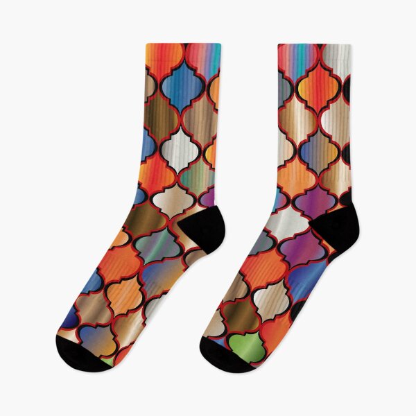 Item preview, multicolored ornamental art pattern designed and sold by ErhanArt.