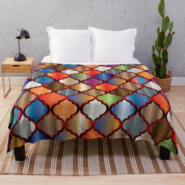 Item preview, multicolored ornamental art pattern designed and sold by ErhanArt.