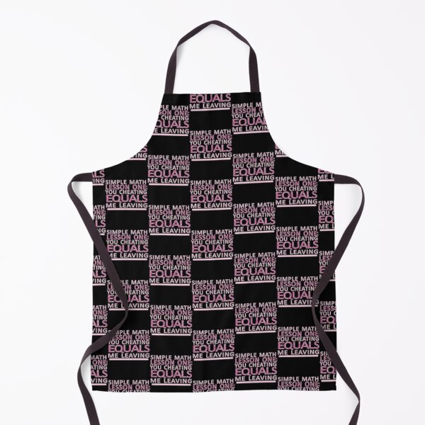 Item preview, Simple Math Lesson one you cheating equals me leaving designed and sold by Stupiditeees.